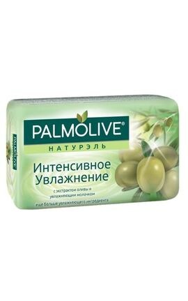 PALMOLIVE-Туалетное мыло Palmolive Натурель Интенсивное увлажнение с экстрактом Масла и увлажняющим молочком 90 г-8693495004862-