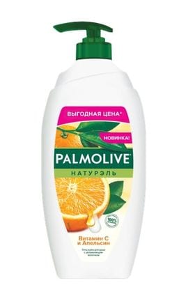 PALMOLIVE-Гель-крем для душа Palmolive Натурель Витамин С и Апельсин с дозатором 750 мл 750 мл-8718951317468-