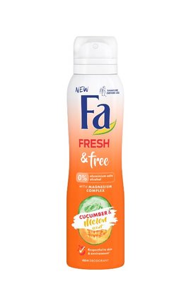 FA-Дезодорант-спрей Fa Fresh&Free Огурец с магний комплексом 150 мл-9000101251883-