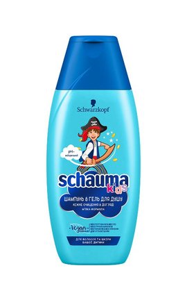 SCHAUMA-Гель-шампунь дитячий Schauma для хлопчиків 225 мл-3838824167664-