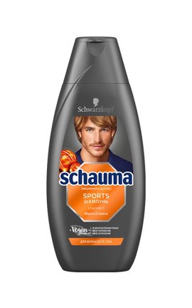 SCHAUMA-Шампунь для волос Schauma Спорт 400 мл-4015000981828-