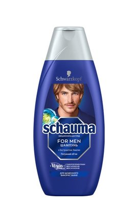 SCHAUMA-Шампунь для волосся Schauma з хмелем 400 мл-4823047900623-