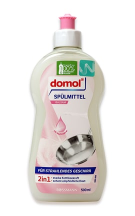 DOMOL-Бальзам для мытья посуды Domol Sensitive 500 мл-4305615596006