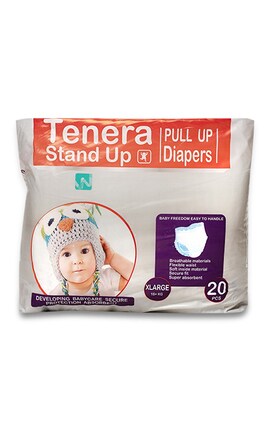 TENERA-Подгузники-трусики детские Tenera Stand up ХLarge 16+ кг 20 шт-8681628151866-
