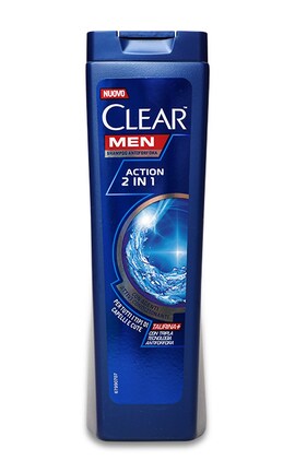 CLEAR-Шампунь і кондиціонер для волосся Clear Men Проти лупи 2 в 1 Активспорт 225 мл-8710847959622-