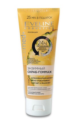 EVELINE-Энзимный скраб-гоммаж с ананасом Eveline Cosmetics Facemed + 75 мл-5901761987058-