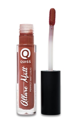 QUISS-Помада жидкая матовая Quiss Allure Matt тон 12 5 мл-4823097116685-