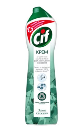 CIF-Крем для чистки Cif Зеленая свежесть 500 мл-8710908053160-