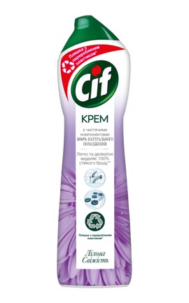 CIF-Крем для чистки Cif Лиловая свежесть 500 мл-8714100709061