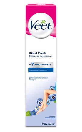 VEET-Крем для депиляции Veet для чувствительной кожи из алоэ вера 200 мл-4680012390144-