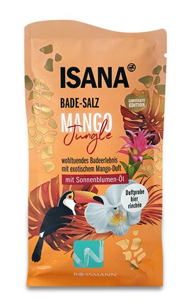 ISANA-Соль для ванн Isana Mango Jungle 80 г-4305615751313-