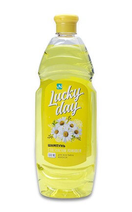 LUCKY DAY-Шампунь для волосся Lucky day з екстрактом ромашки 1000 мл-4820238720053-