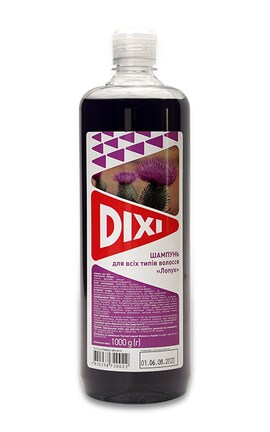 DIXI-Шампунь для волосся Dixi з екстрактом лопуха 1000 мл-4820238720022-