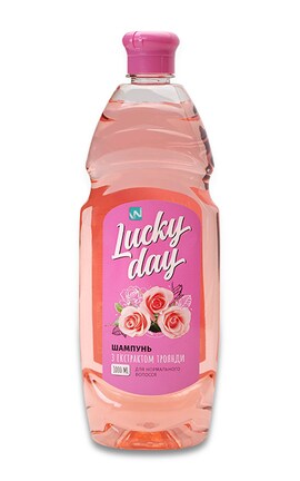 LUCKY DAY-Шампунь для волосся Lucky day з екстрактом чайної троянди 1000 мл-4820238720077-