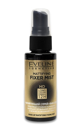 EVELINE-Мотивирующий фиксатор для макияжа Eveline Cosmetics Fixer Mist HD 1 шт-5903416003779-