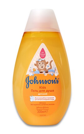 JOHNSON'S-Гель для душа Johnson's детский Kids 300 мл-3574661561554-