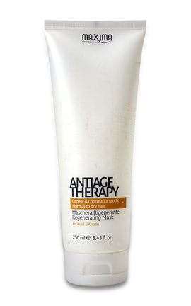 MAXIMA-Маска для волос Maxima Professional Antiage Therapy Regenerating Shampoo Argan Oil & Keratin 250 мл-8030778701924-