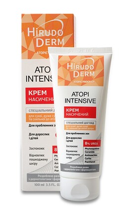 HIRUDO DERM-Крем для обличчя Hirudo Derm Atopic Program Atopi Intensive для схильної до атопії шкіри100 мл-4820160038165-
