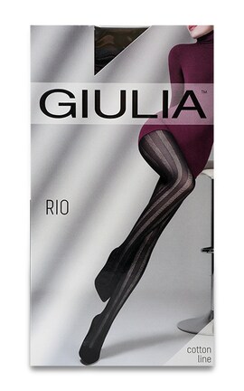 GIULIA-Колготки женские Giulia Rio Nero 150 den 4-L размер 4 1 шт-4820040294841-
