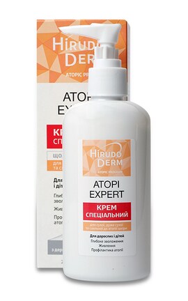 HIRUDO DERM-Крем для обличчя Hirudo Derm Atopic Program дуже сухої і схильної до атопії 220 мл-4820160038141-