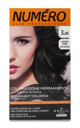 NUMERO-Фарба для волосся Numero Hair Professional відтінок 3.00 1 шт-8011935081233-