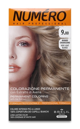 NUMERO-Фарба для волосся Numero Hair Professional відтінок 9.00 Дуже світлий блонд 1 шт-8011935081295-