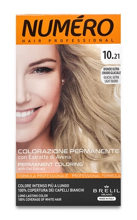 NUMERO-Фарба для волосся Numero Hair Professional відтінок 10.21 1 шт-8011935081332-