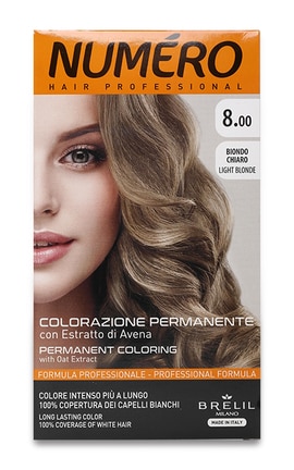 NUMERO-Фарба для волосся Numero Hair Professional відтінок 8.00 1 шт-8011935081288-