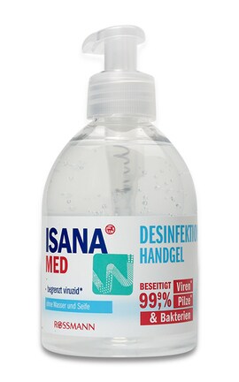 ISANA MED-Дезинфицирующий гель для рук Isana 300 мл-4305615776439-