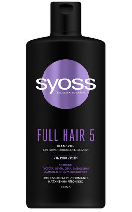 SYOSS-Шампунь для волос Syoss Full hair 5 440 мл-9000101276992-