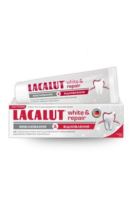 LACALUT-Зубная паста Lacalut White&Repair 75 мл-4016369546154-