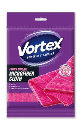 VORTEX-Серветка для прибирання Vortex Pinky dream з мікрофібри 1 шт-4823071642957-