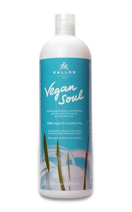 KALLOS-Шампунь для збільшення об'єму волосся Kallos Vegan Soul 1000 мл-5998889516796-