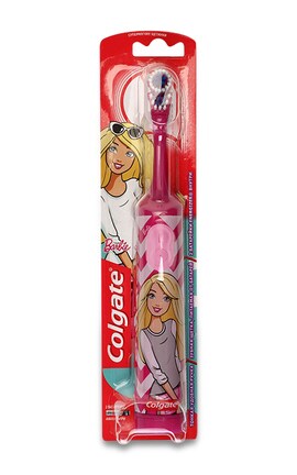 COLGATE-Дитяча електрична зубна щітка Colgate Batman Barbie 1 шт-8718951405035-