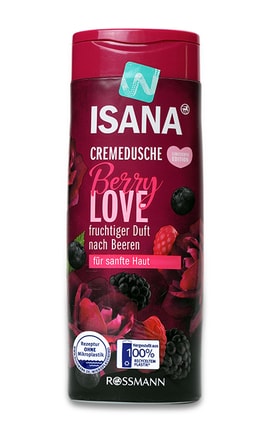ISANA-Крем гель для душу Isana BERRY LOVE 300 мл-4305615771595-