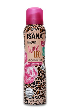 ISANA-Дезодорант спрей женский Isana Wild Leo 150 мл-4305615769080-