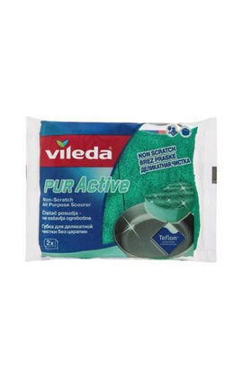 VILEDA-Кухонная губка для мытья посуды Vileda 2 шт-4023103083943-