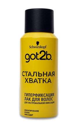 GOT2B-Лак для волос Got2b Glued 6 Mini 100 мл-4015100404586-