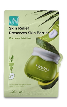 FRUDIA-Маска для лица Welcos Frudia Avocado Relief Mask 1 шт-8803348045281