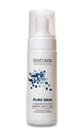 BIOTRADE-Пенка очищающая для лица Biotrade Pure Skin Cleansing Face Foam 150 мл-3800221841300-