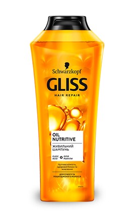 GLISS KUR-Шампунь для волос Gliss Kur Oil Nutritive 400 мл-9000100549837