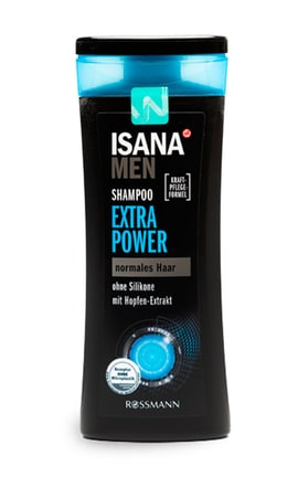 ISANA MEN-Шампунь для волос Isana Men Extra Power для мужчин 300 мл-4305615633398-