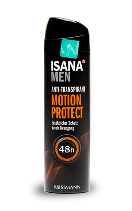 ISANA MEN-Дезодорант-спрей Isana Men Motion Protect чоловічий 150 мл-4305615614120-