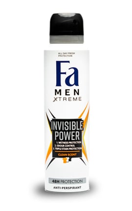 FA-Дезодорант-спрей мужской Fa Xtreme Invisible 150 мл-9000100760546-