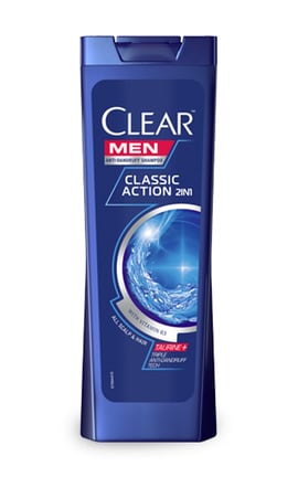 CLEAR-Шампунь для волос и Бальзам-ополаскиватель Clear vita Abe против перхоти мужской 2 в 1 АктивСпорт 400 мл-8717644144626-