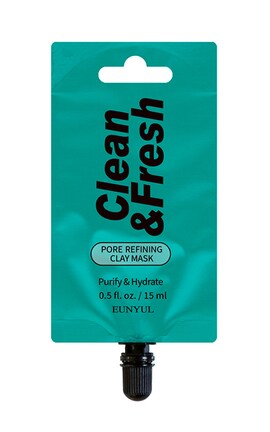 EUNYUL-Глиняна маска для обличчя Clean&Fresh Pore refining 15 г -8809435406300-