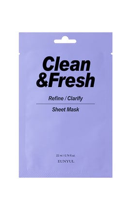 EUNYUL-Маска для обличчя Clean&Fresh Refine&Clarify 22 мл-8809435406737-