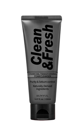 EUNYUL-Пінка для вмивання обличчя Eunyul Clean&Fresh Charcoal 150 г -8809435406225-