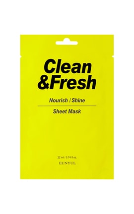 EUNYUL-Маска для обличчя Clean&Fresh Nourish&Shine 22 мл-8809435406751-