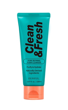 EUNYUL-Пінка для вмивання обличчя Eunyul Clean&Fresh  Pore refining 150 г -8809435404221-